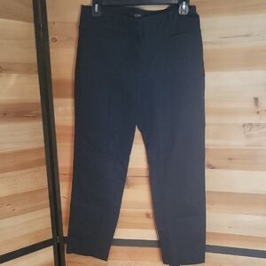 Ann Taylor Black Straight Leg Pants